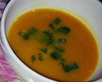 Sopa creme de abóbora cabotiá