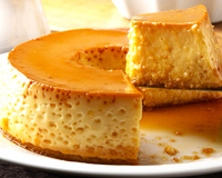 Pudim de leite condensado de fogão