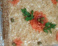 Bolo salgado de pão de forma e frango