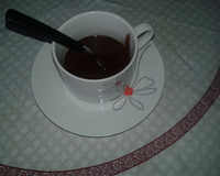 Chocolate quente simples