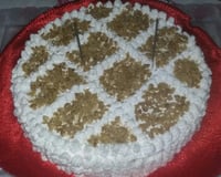 Bolo de nozes para aniversário