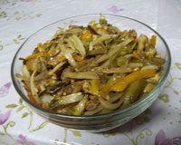 Salada de berinjela no forno