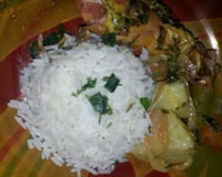 Coxa e sobrecoxa assada com molho de maionese