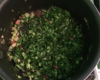 Couve refogado com bacon