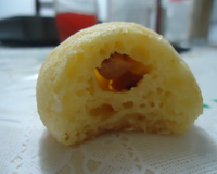 Pão de queijo recheado