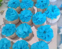 Cupcake tradicional de microondas