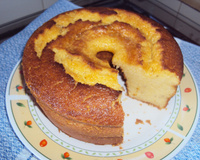 Broa de fubá com leite azedo