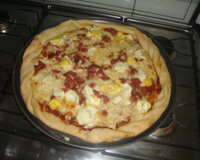 Massa de pizza artesanal