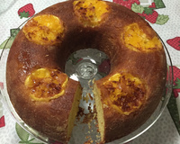 Bolo de laranja molhadinho