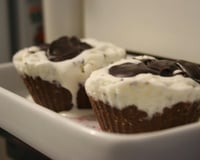 Cupcake Gelado de Nutella
