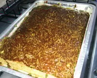 Bolo de açúcar mascavo