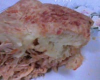 Bolo de frango delicioso