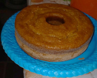 Bolo de aipim cozido tia Helena
