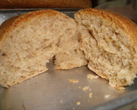 Pão de gérmen e farelo de trigo