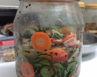 Sunomono - conserva japonesa de pepino