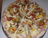 Massa de cerveja para pizza