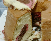 Bolo mármore para lanche