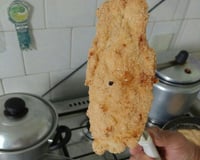 Filé de peito de frango à milanesa