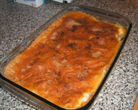 Omelete de peito de frango ao forno