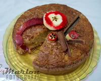 Bolo cuca de maçã