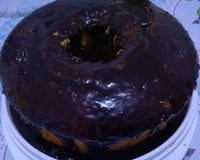 Calda de chocolate para bolo de cenoura