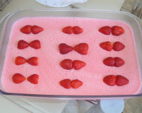 Mousse de morango facílimo