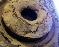 Bolo de maçã com aveia