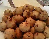 Bolinho de Frango, Calabresa e Parmesão