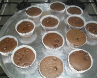 Muffins de chocolate