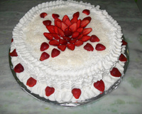 Bolo mousse de maracujá