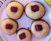 Biscoito amanteigado de goiabada