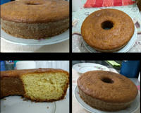 Bolo simples de liquidificador