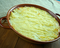 Fricassê de bacalhau