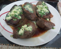 Picanha na manteiga verde