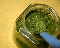 Massa ao pesto