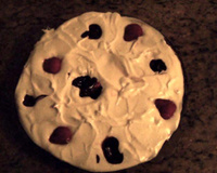 Torta de brigadeiro branco com morango