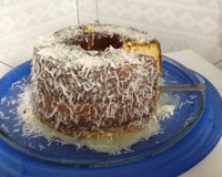 Bolo de coco de liquidificador