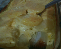 Batata gratinada