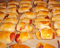 Enroladinho de salsicha