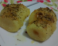 Batatas hasselback