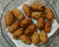 Bolinho de arroz simples da Valéria