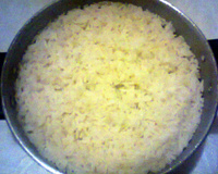 Arroz refogado simples