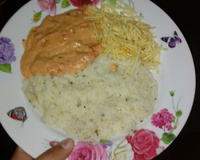 Estrogonofe de Camarão