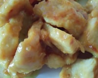 Filé de frango com mostarda e mel