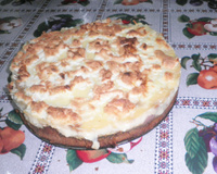 Torta merengue de banana da terra