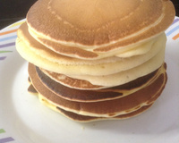 Massa básica de panqueca americana