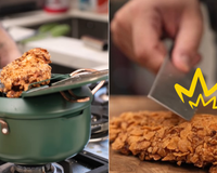 Palavra de chef: "Hoje eu vou te ensinar o frango mais crocante da sua vida"