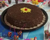 Cupcake amanteigado de chocolate com Nutella