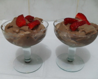 Sobremesa de chocolate