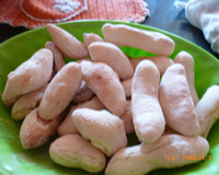 Biscoito de polvilho frito com queijo (não estoura ao fritar)